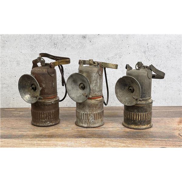 Butte Montana Dewar Miners Carbide Lamp Lanterns