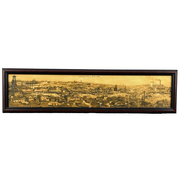 Panoramic View of Butte Montana