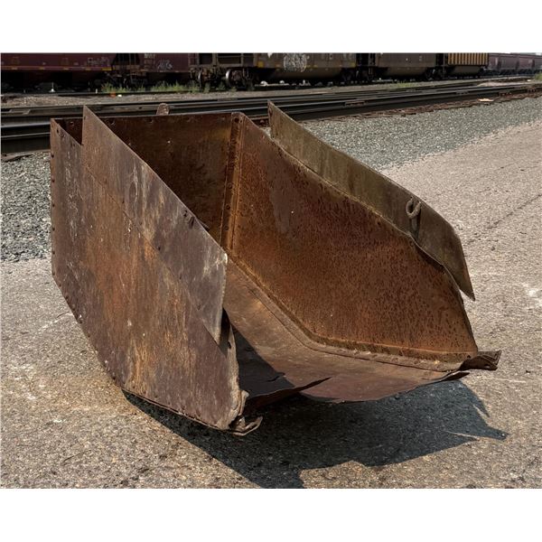 Butte Montana Tilting Mine Ore Cart Bucket