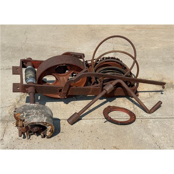 Butte Montana Mine Hoist Winch