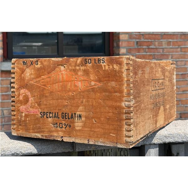 Butte Montana Explosives Dynamite Box