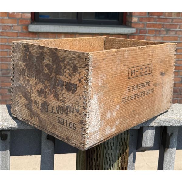Butte Montana Explosives Dynamite Box