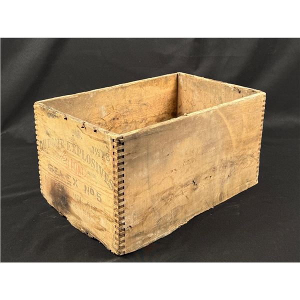 Butte Montana Explosives Dynamite Box