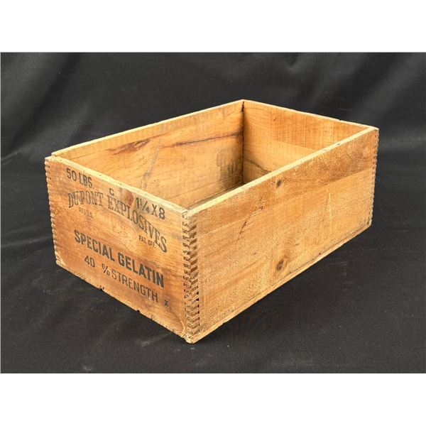 Butte Montana Explosives Dynamite Box