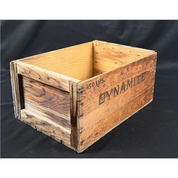 Butte Montana Explosives Dynamite Box