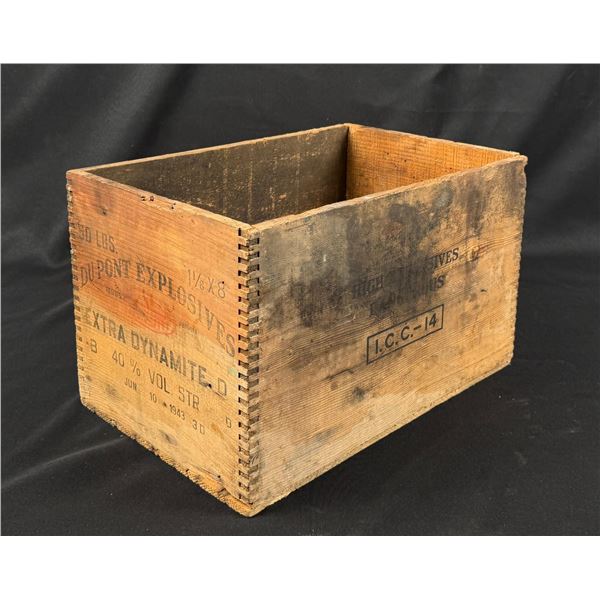 Butte Montana Explosives Dynamite Box