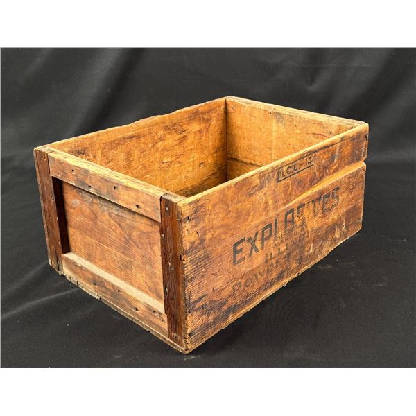 Butte Montana Explosives Dynamite Box