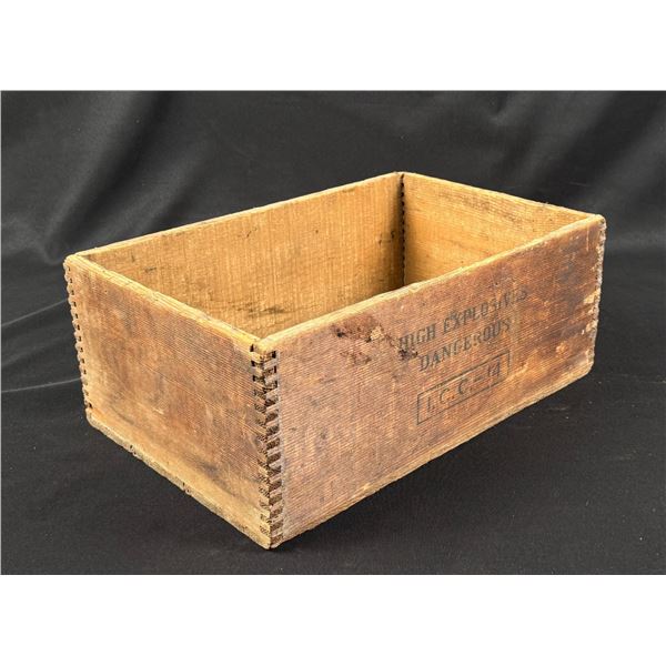 Butte Montana Explosives Dynamite Box