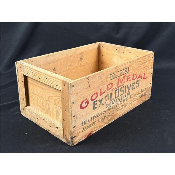 Butte Montana Explosives Dynamite Box