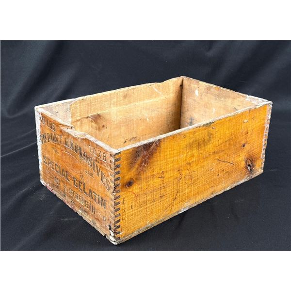 Butte Montana Explosives Dynamite Box