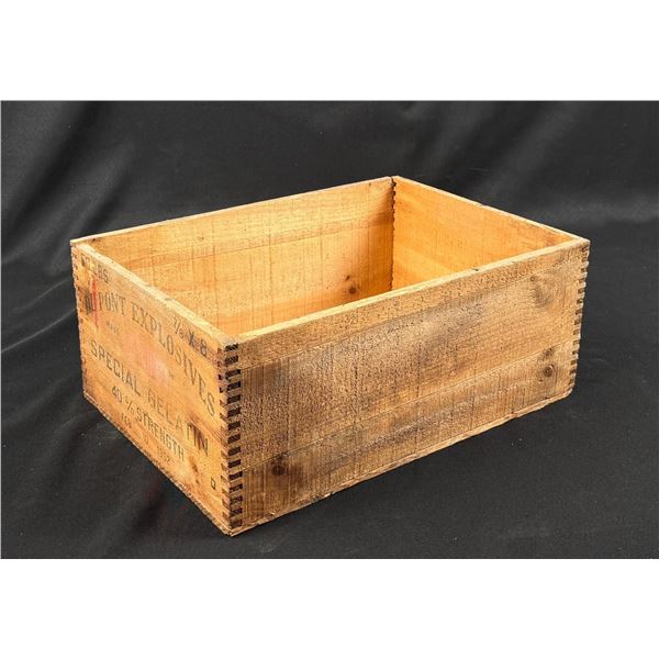 Butte Montana Explosives Dynamite Box