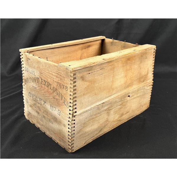Butte Montana Explosives Dynamite Box