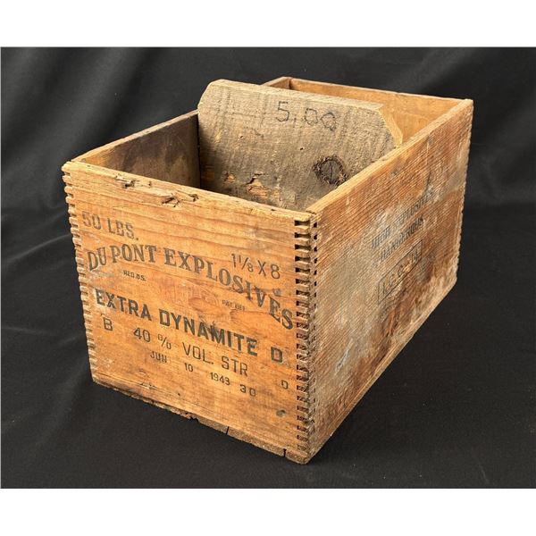 Butte Montana Explosives Dynamite Box