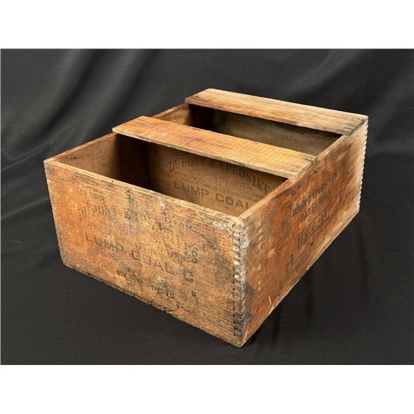 Butte Montana Explosives Dynamite Box