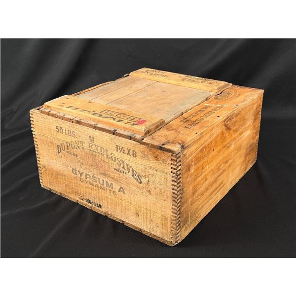 Butte Montana Explosives Dynamite Box