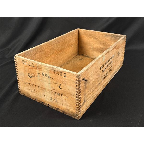 Butte Montana Explosives Dynamite Box