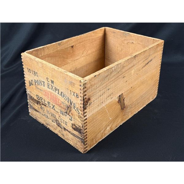 Butte Montana Explosives Dynamite Box
