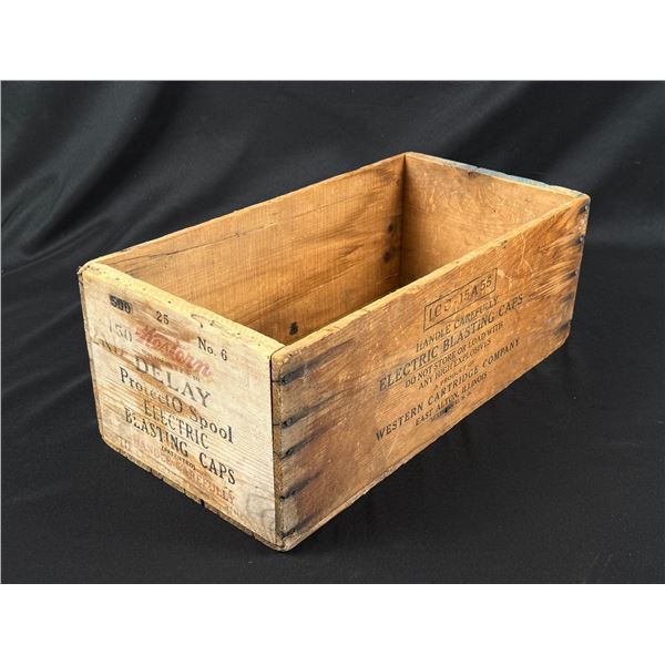 Butte Montana Explosives Blasting Caps Box