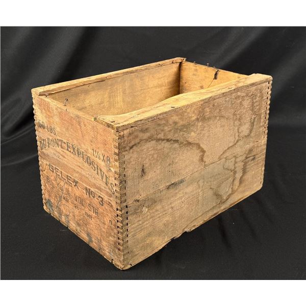 Butte Montana Explosives Dynamite Box