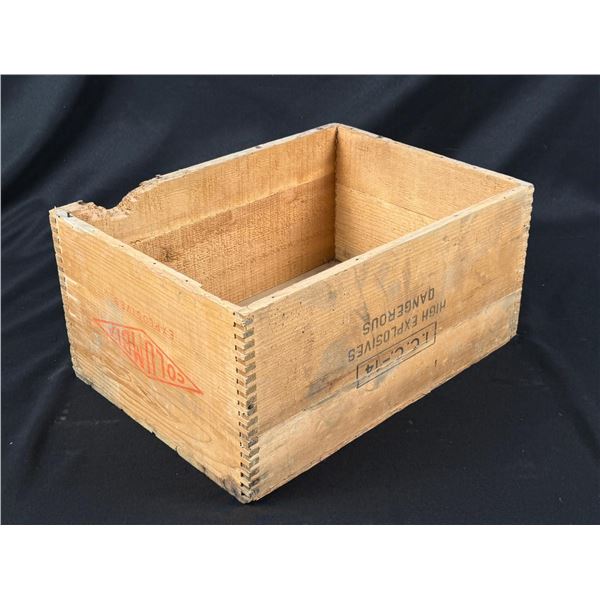 Butte Montana Explosives Dynamite Box