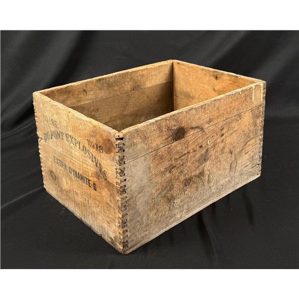 Butte Montana Explosives Dynamite Box