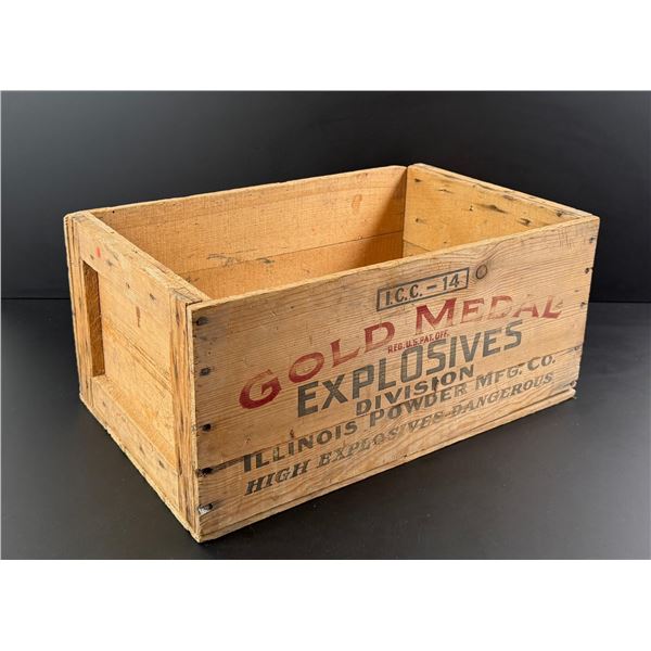 Butte Montana Explosives Dynamite Box