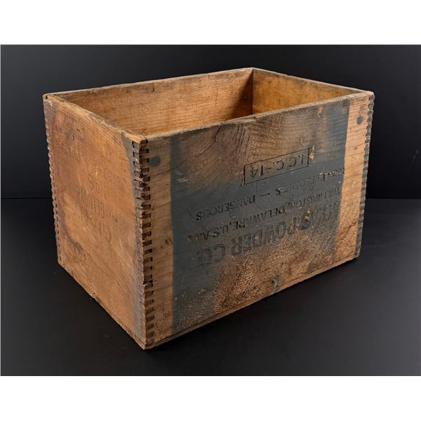 Butte Montana Explosives Dynamite Box