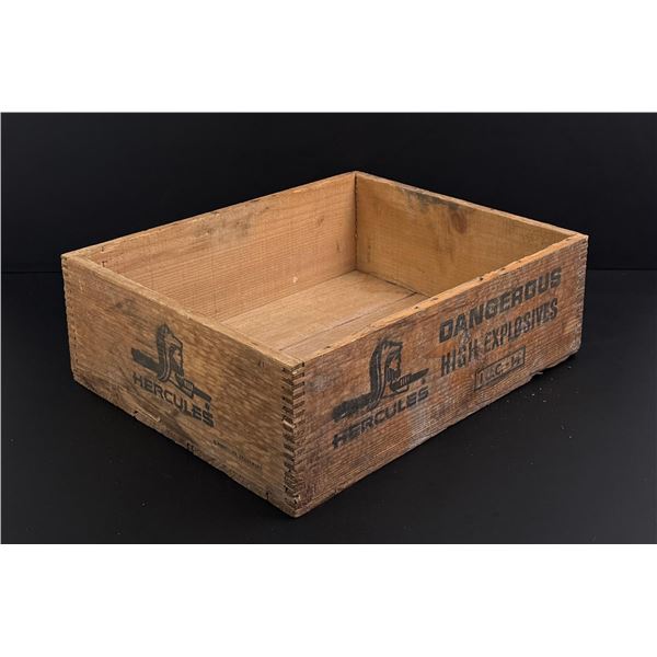 Butte Montana Explosives Dynamite Box