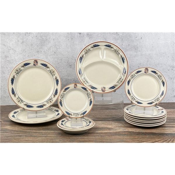 Hotel Finlen Butte Montana Dining China Plates