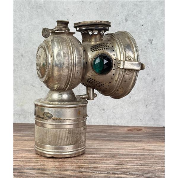 20th Century Carbide Bicycle Bike Lantern Lamp