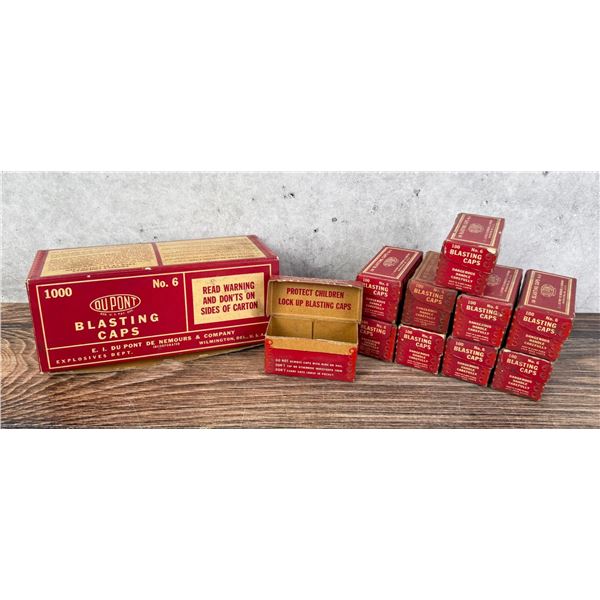 Dupont Blasting Caps No 6 Boxes