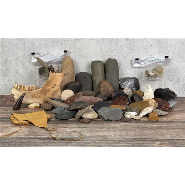 Ancient Native American Indian Artifact Collection