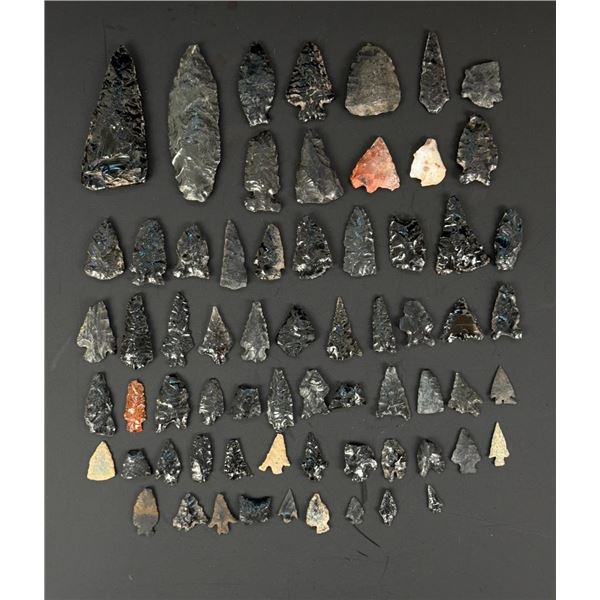 Ancient Native American Indian Arrowheads Points
