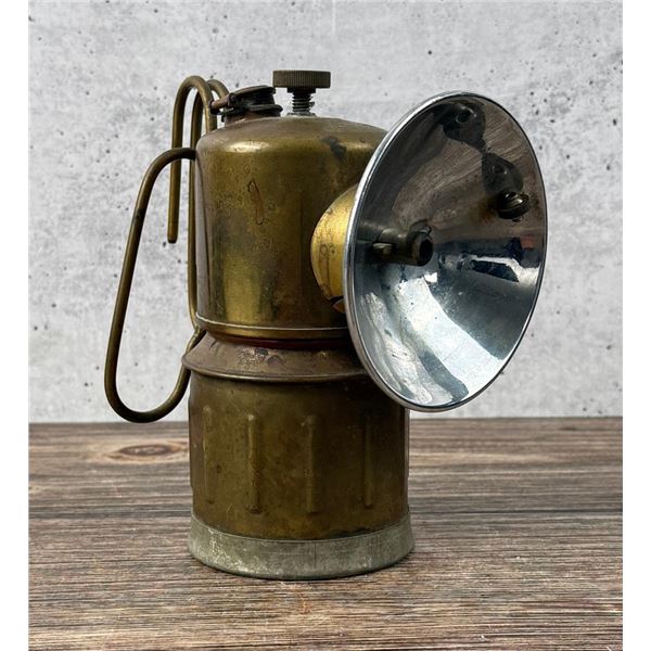 Butte Montana Justrite Carbide Miners Lamp Lantern