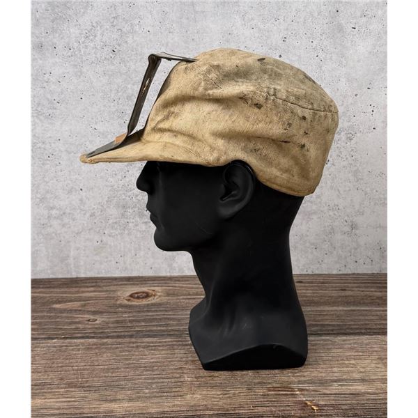 Butte Montana Canvas Miners Carbide Lamp Hat