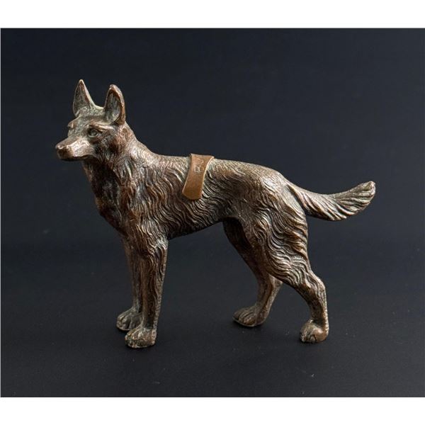 Butte Montana Souvenir Dog Paperweight