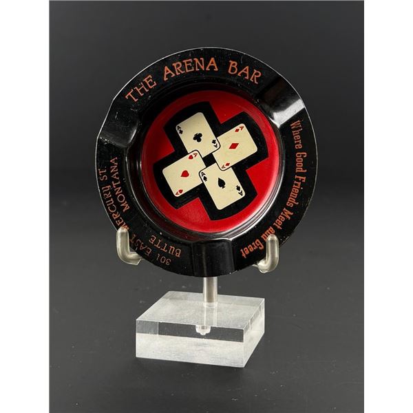 The Arena Bar Butte Montana Ashtray