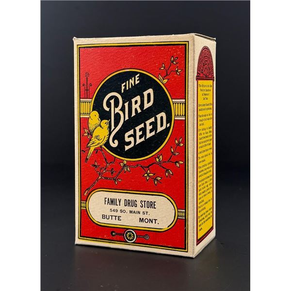 Butte Montana Family Drug Store Bird Seed Box