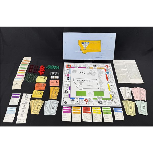 Butteopoly Butte Montana Monopoly Game