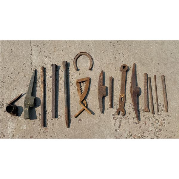 Collection of Butte Montana Miners Mining Tools