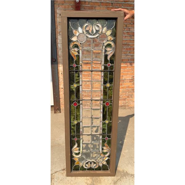 Antique Butte Montana Stained Glass Window