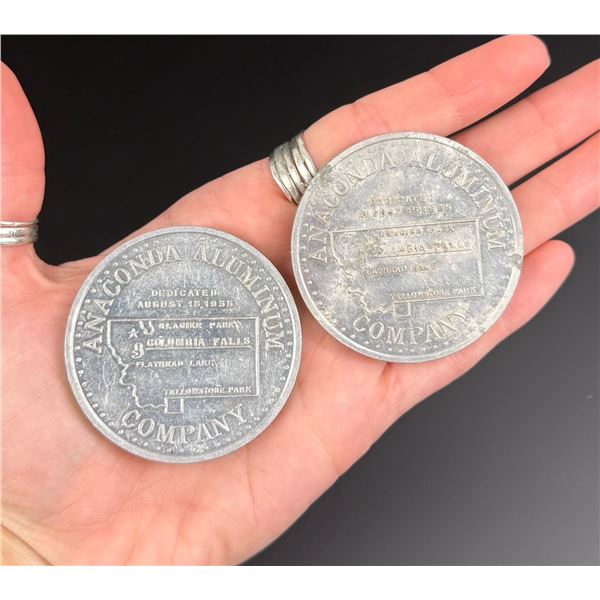 Anaconda Aluminum Company Montana Coins