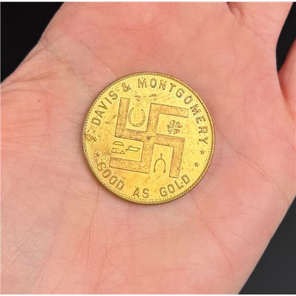Davis & Montgomery Butte Montana Trade Token