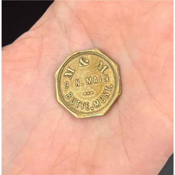 M&M Butte Montana Trade Token