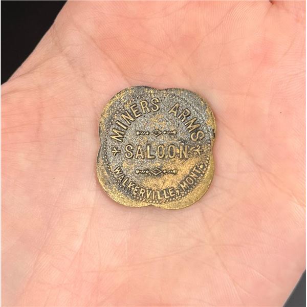 Miners Arms Saloon Walkerville Montana Token