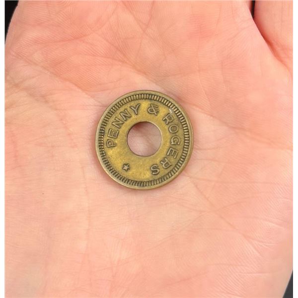 Penny & Rogers Livingston Montana Trade Token