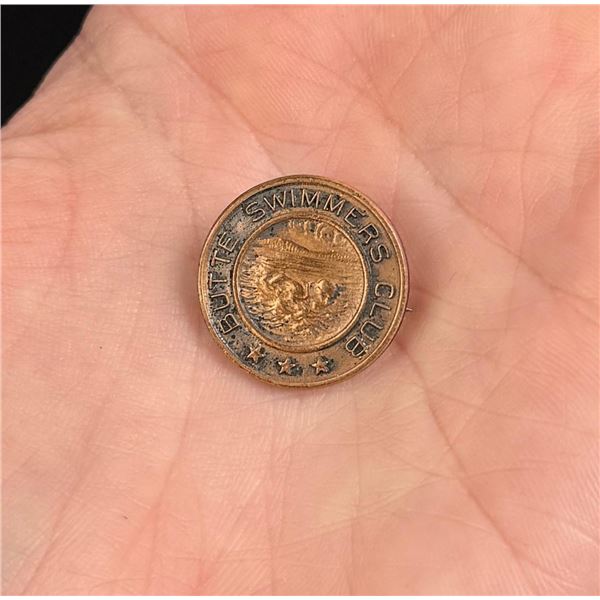 Butte Montana Swimmers Club Pin
