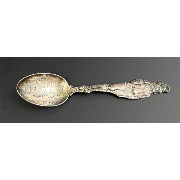Bessemer Michigan Mining Sterling Spoon