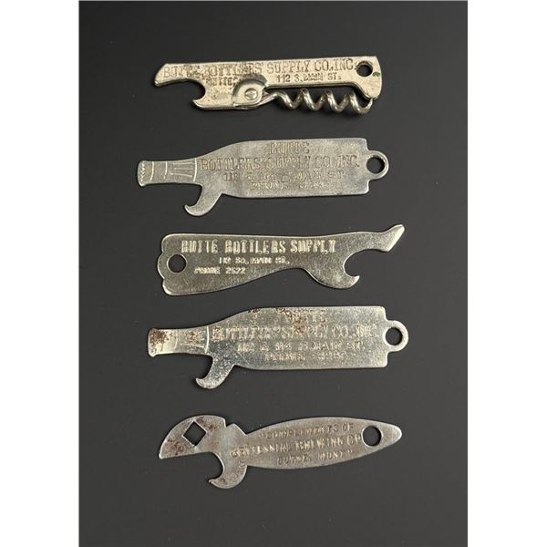 Butte Montana Centennial Brewing Bottle Openers