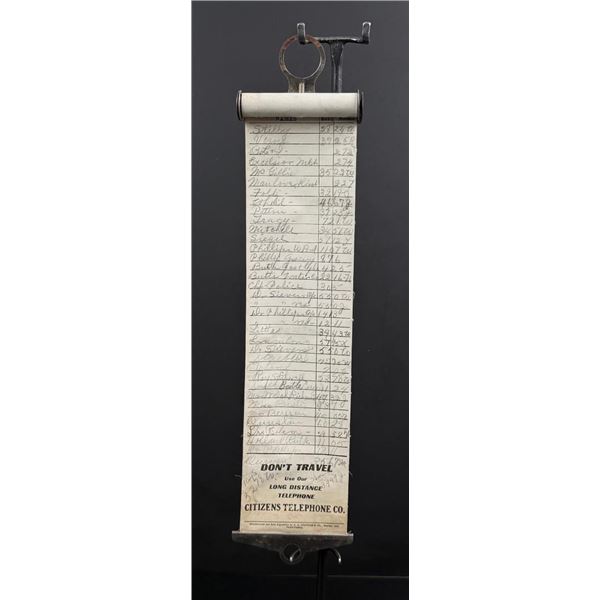 Citizens Telephone Co Pony Montana Phone Book